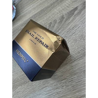Повреждена упаковка! Крем для лица Medi-Peel 24K Gold Snail Repair Cream 50г