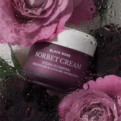 Увлажняющий крем-сорбет для лица Heimish Black Rose Hydra Plumping Sorbet Cream 50ml