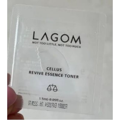 Тонер-эссенция для лица Lagom Cellus Revive Essence Toner Sample, пробник 1.5ml 