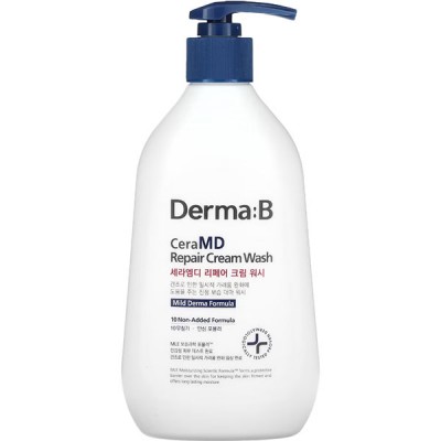 Крем-гель для тіла Derma-B CeraMD Cream Wash, 400ml