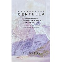 Солнцезащитный крем для лица Skin 1004 Madagascar Centella Poremizing Velvet Finish Sunscreen Sachet, 1.5ml (пробник)