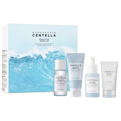 Набір мініатюр для обличчя Skin 1004 Madagascar Centella Hyalu-Cica Travel Kit, 4х30 мл  