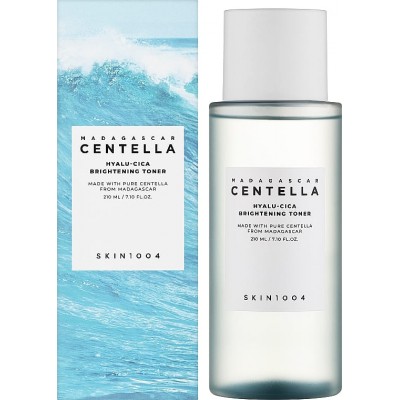 Осветляющий тонер для лица с центеллой и гиалуроновой кислотой Skin 1004 Madagascar Centella Hyalu-Cica Brightenig Toner, 210ml