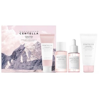 Набор миниатюр для лица Skin 1004 Madagascar Centella Poremizing Travel Kit 4шт