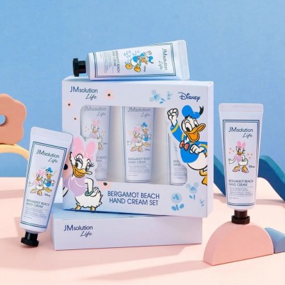 Набор кремов для рук с ароматом бергамота JMsolution Life Disney Bergamot Beach Hand Cream Set, 3х50ml