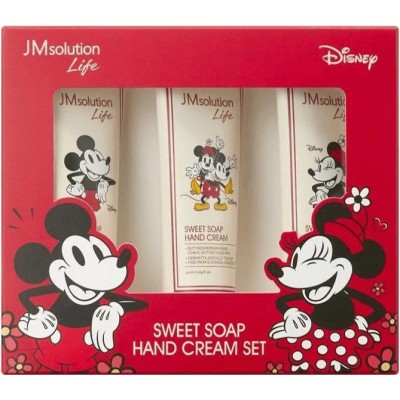 Набор кремов для рук JMsolution Life Disney Sweet Soap Hand Cream Set, 3х50ml