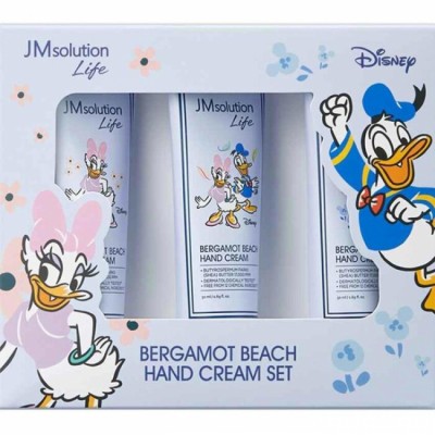 Набор кремов для рук JMsolution Life Disney Bergamot Beach Hand Cream Set, 3х50ml