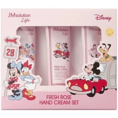 Набір кремів для рук JMsolution Life Disney Disney Fresh Rose Hand Cream Set, 3х50ml