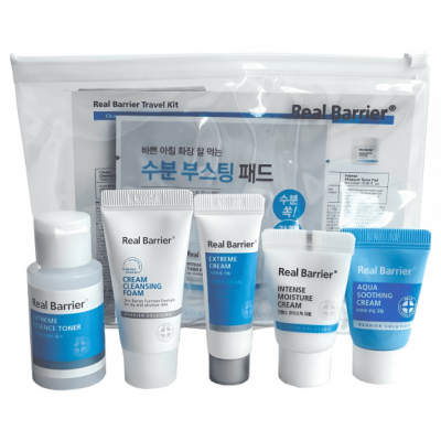 Набір мініатюр для обличчя Real Barrier Travel kit, 6шт