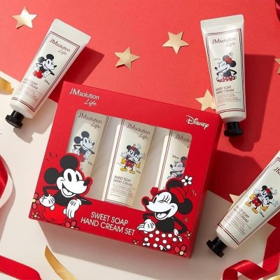 Набор кремов для рук «Сладкое мыло» JMsolution Life Disney Sweet Soap Hand Cream Set, 3х50ml