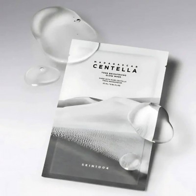 Тканевая маска для сияния кожи лица Skin 1004 Madagascar Centella Tone Brightening Glow Mask 25ml Тканевая маска для сияния кожи лица Skin 1004 Madagascar Centella Tone Brightening Glow Mask 25ml