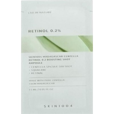 Сироватка для обличчя Skin 1004 Madagascar Centella Retinol 0.2 Boosting Shot Ampoule Sachet 1.5ml