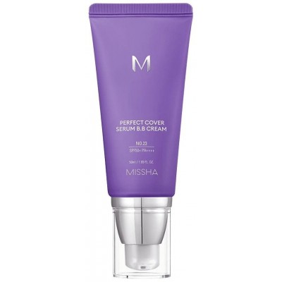 ВВ-крем для обличчя Missha Perfect Cover Serum BB Cream №23 Natural Beige, 50 ml