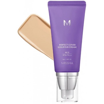 ВВ-крем для лица Missha Perfect Cover Serum B.B Cream №23 Natural Beige, 50 ml