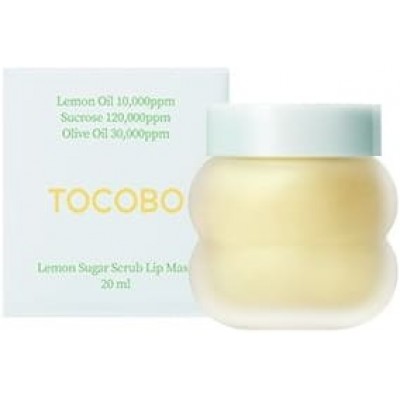 Маска-скраб для губ з лимоном і цукром Tocobo Lemon Sugar Scrub Lip Mask 20ml