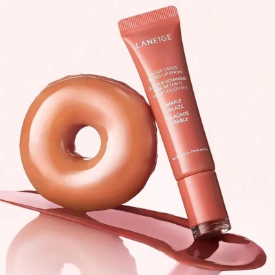 Тонирующая сыворотка для губ с полипептидами Laneige Glaze Craze Tinted Lip Serum, Maple Graze, 12g