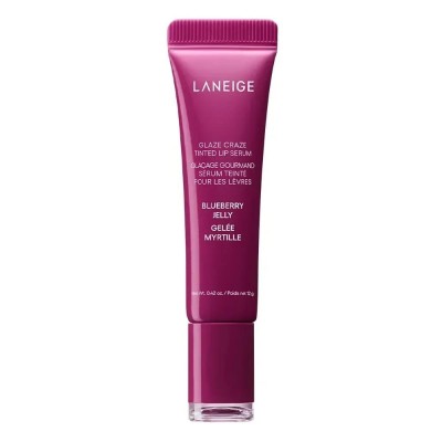 Сыворотка-тинт для губ Laneige Glaze Craze Tinted Lip Serum, Blueberry Jelly, 12g Сыворотка-тинт для губ Laneige Glaze Craze Tinted Lip Serum, Blueberry Jelly, 12g
