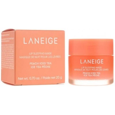 Нічна маска для губ «Персиковий чай» Laneige Lip Sleeping Mask EX Peach Ice Tea, 20g