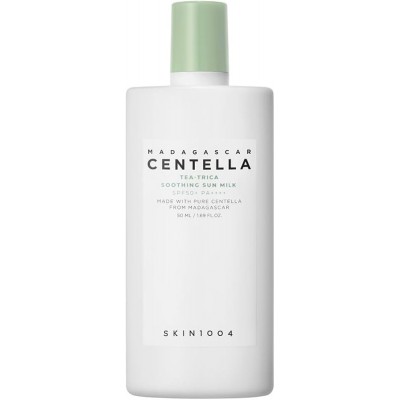 Солнцезащитный крем-молочко для склонной к акне кожи Skin 1004 Madagascar Centella Tea-Trica Soothing Sun Milk, 50ml
