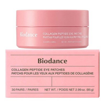 Гідрогелеві патчі під очі з колагеном і пептидами Biodance Collagen Peptide Eye Patches, 30пар/60шт Гідрогелеві патчі під очі з колагеном і пептидами Biodance Collagen Peptide Eye Patches, 30пар/60шт