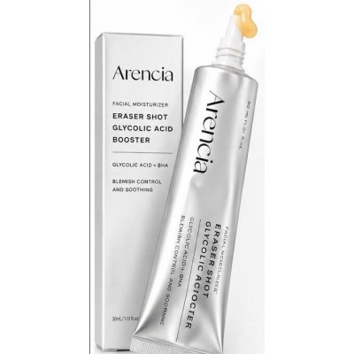Сыворотка-бустер для лица с гликолевой кислотой Arencia Eraser Shot Glycolic Acid Booster, 30ml