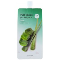 Маска для лица Missha Pure Source Pocket Pack Aloe 10ml