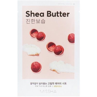 Маска для обличчя Missha Airy Fit Shea Butter Sheet Mask, 19g