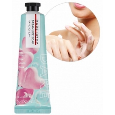 Парфумований крем для рук "Казкове мило" Missha Dare Body Dreamlike Soap Hand Cream, 30ml