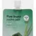 Маска для обличчя нічна з екстрактом алое Missha Pure Source Pocket Pack Aloe 10ml