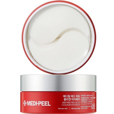 Патчи под глаза антивозрастные с коллагеном Medi-Peel Red Lacto Collagen Eye Patch, 60 шт