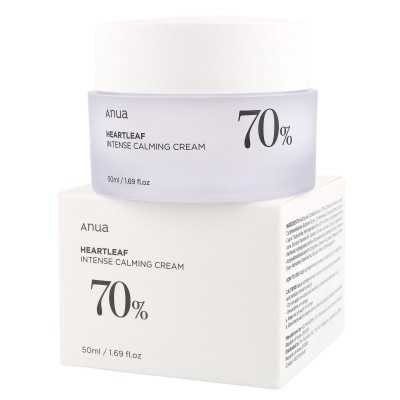 Заспокійливий крем для обличчя Anua Heartleaf 70% Intense Calming Cream 50ml