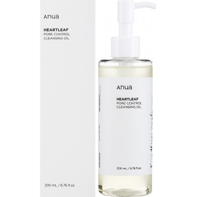 Гідрофільна олія для чутливої шкіри Anua Heartleaf Pore Control Cleansing Oil 200ml