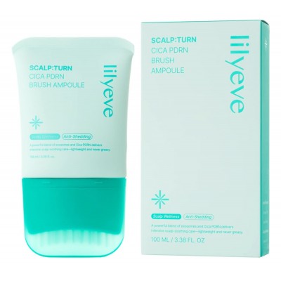 Успокаивающая сыворотка для волос с Cica PDRN Lilyeve Scalp:Turn Cica PDRN Brush Ampoule, 100ml Успокаивающая сыворотка для волос с Cica PDRN Lilyeve Scalp:Turn Cica PDRN Brush Ampoule, 100ml