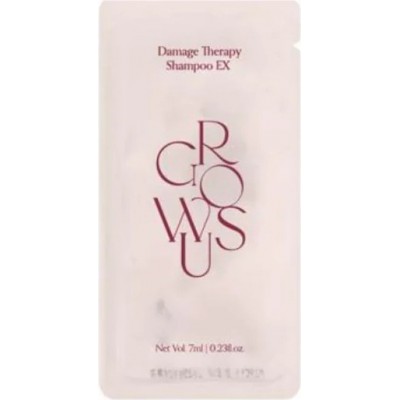 Шампунь для волос Growus Damage Therapy Shampoo EX Sample, пробник,7ml