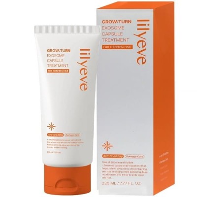 Маска для лечения волос с экзосомными капсулами Lilyeve Grow:Turn Exosome Capsule Treatment, 230ml