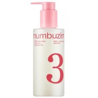 Молочный тонер для сужения пор с бакучиолом Numbuzin No.3 Bifida Bakuchiol Zero Pore Milky Toner Light, 200ml