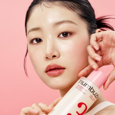 Молочный тонер для сужения пор с бакучиолом Numbuzin No.3 Bifida Bakuchiol Zero Pore Milky Toner Light, 200ml
