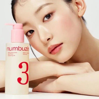 Гідрофільна олія для обличчя Numbuzin No.3 Zero Pore Cleansing Oil 200ml