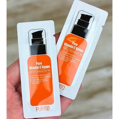 Сироватка для обличчя з вітаміном С Purito Pure Vitamin C Serum Pouch Sample 1g 