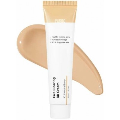 ВВ крем для обличчя з екстрактом центелли Purito Cica Clearing BB Cream №13, 30ml