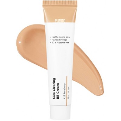 ВВ крем для обличчя з екстрактом центелли Purito Cica Clearing BB Cream №15, 30ml