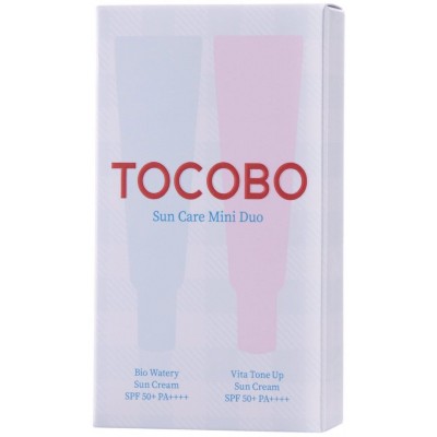 Набор солнцезащитных мини-кремов Tocobo Sun Care Mini Duo 2х10ml