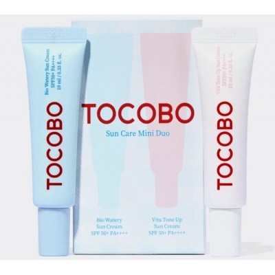 Набор солнцезащитных мини-кремов Tocobo Sun Care Mini Duo 2х10ml