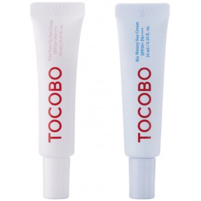 Набор солнцезащитных мини-кремов Tocobo Sun Care Mini Duo 2х10ml