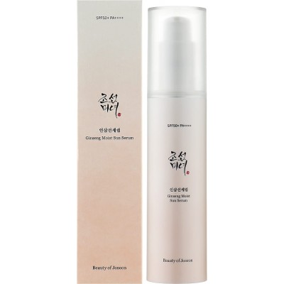 Сонцезахисна сироватка з женьшенем Beauty of Joseon Ginseng Moist Sun Serum SPF50+ PA++++ 50ml