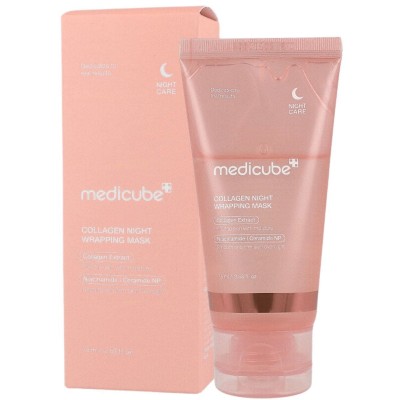 Коллагеновая ночная маска-пленка для лица Medicube Collagen Night Wrapping Mask, 75ml