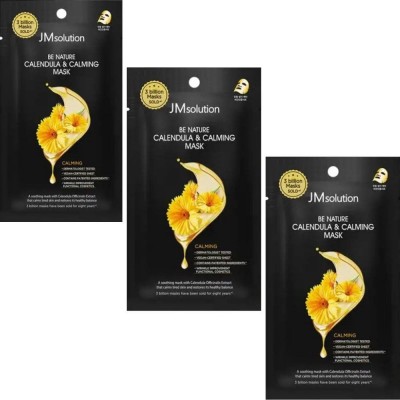 Успокаивающая маска для лица с экстрактом календулы JMsolution Be Nature Calendula & Calming Mask, 24ml Успокаивающая маска для лица с экстрактом календулы JMsolution Be Nature Calendula & Calming Mask, 24ml