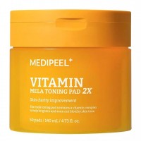 Пэды для лица Medi-Peel Vitamin Mela Toning Pad 2x, 50шт