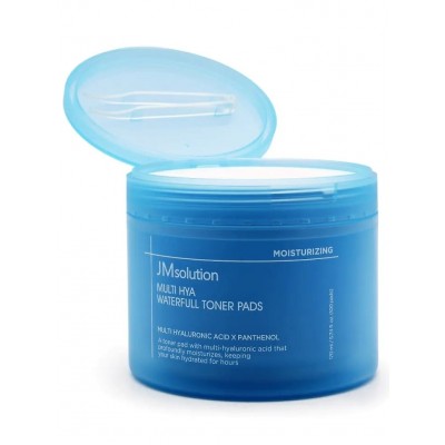 Тонер-пэды для увлажнения кожи JMsolution Multi-Hya Waterfull Toner Pads, 100шт