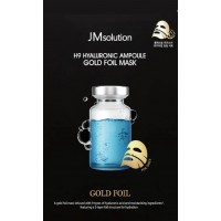 Маска для обличчя JMsolution H9 Hyaluronic Ampoule Gold Foil Mask, 35ml